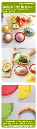 Potes de Silicone Herméticos — Conserve Frutas e Legumes por Mais Tempo
