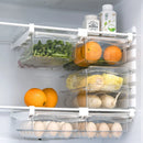 Organizador de Geladeira com Gaveta Deslizante — Frutas e Alimentos Frescos