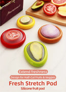Potes de Silicone Herméticos — Conserve Frutas e Legumes por Mais Tempo
