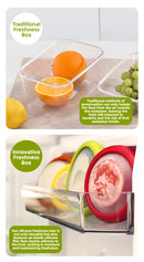 Potes de Silicone Herméticos — Conserve Frutas e Legumes por Mais Tempo