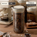 Pote Hermético de Vidro para Café — Frescor e Aroma Preservados