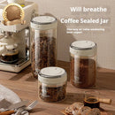 Pote Hermético de Vidro para Café — Frescor e Aroma Preservados
