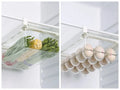 Organizador de Geladeira com Gaveta Deslizante — Frutas e Alimentos Frescos