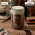 Pote Hermético de Vidro para Café — Frescor e Aroma Preservados